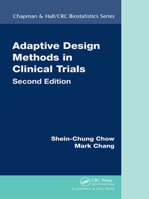 cover image of Adaptive Design Methods in Clinical Trials